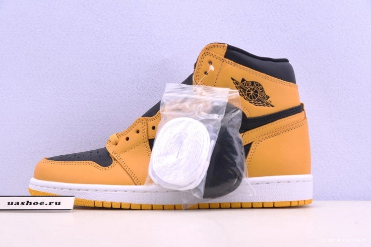 Retro OG High Jordan Black 1 Air 555088-701 Pollen 0103